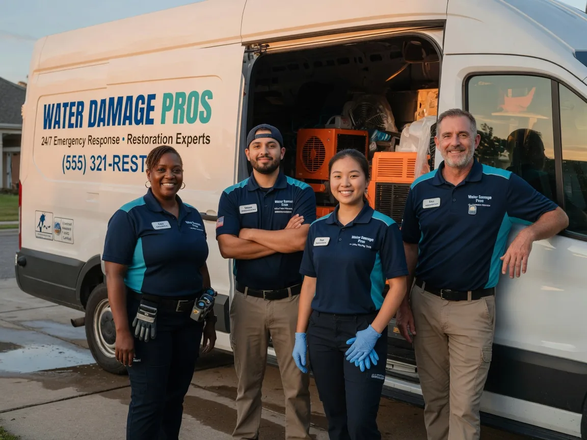 Water Damage Restoration company in Garvin, OK